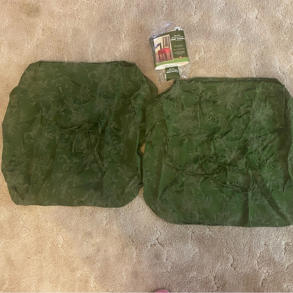 Bed Bath & Beyond Green Dining Chair Covers